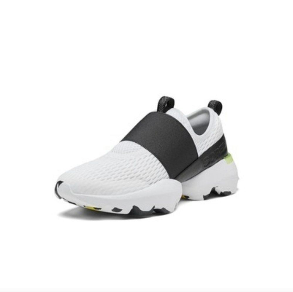 SOREL Kinetic Impact Strap White Slip On Shoes - Women's 6.5